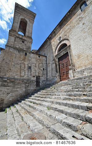 Church staircase
