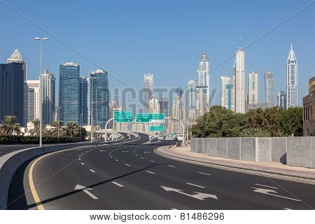 City Highway In Dubai