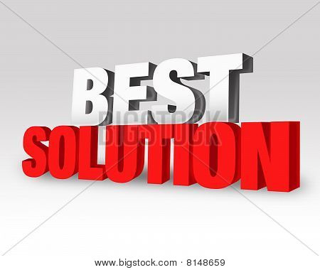 Best Solution