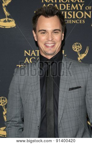LOS ANGELES - APR 24: Darin Brooks at The 42nd Daytime Creative Arts Emmy Awards Gala at the Universal Hilton Hotel on April 24, 2015 in Los Angeles, California