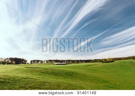 Picture of beautiful green landscape