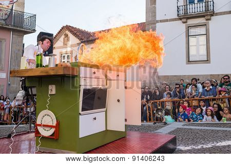 The Yelling Kitchen Prince Performed By Bram Graafland From Holand