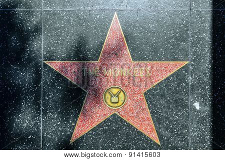 The Monkees's Star On Hollywood Walk Of Fame