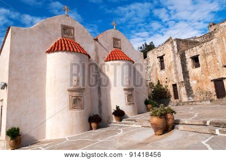 Ancient Monastery Of Preveli