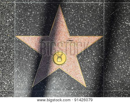 Errol Flynn's Star On Hollywood Walk Of Fame