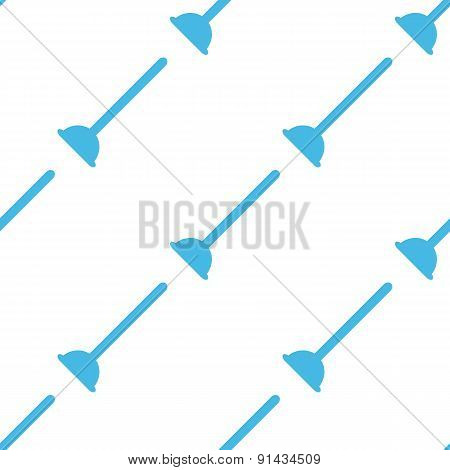 Flat plunger pattern