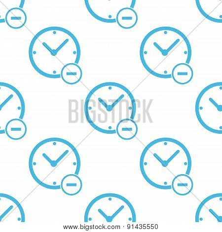 Flat remove time pattern