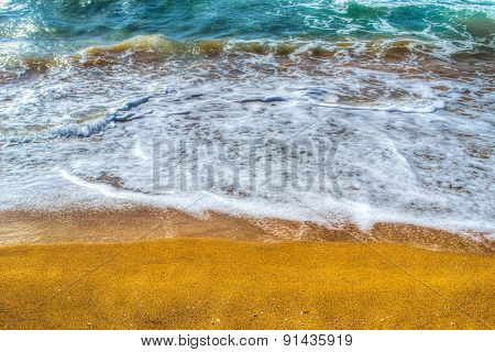 Golden Shoreline In Porto Ferro