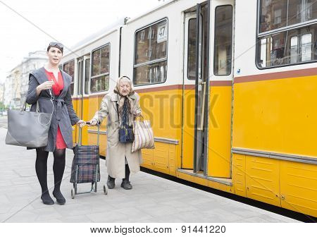 Old Woman Help