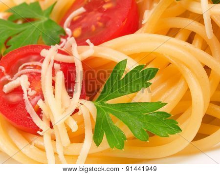 Spaghetti With Cherry Tomatoes