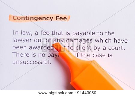 Contigency Fee