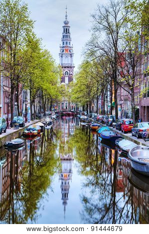 Zuiderkerk Church In Amsterdam