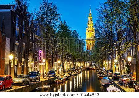 Zuiderkerk Church In Amsterdam