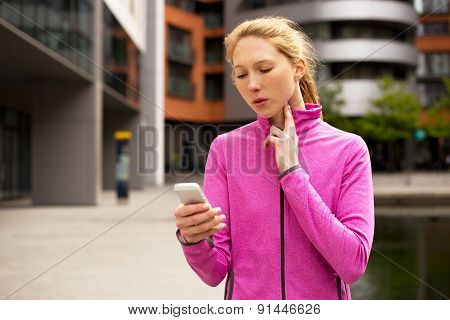 checking pulse