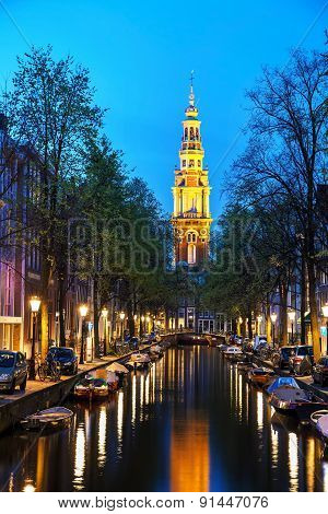Zuiderkerk Church In Amsterdam