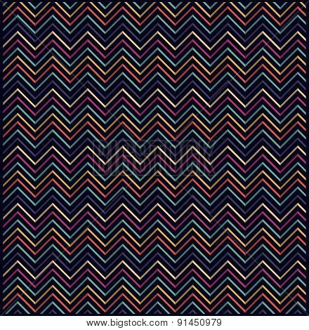 Repeating Abstract Zigzag Eometric Vector Background