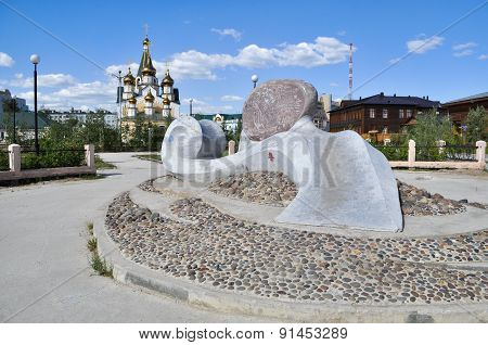 Modern Sculpture. Yakutsk.