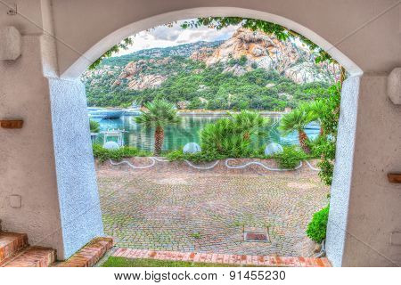 White Arch To The Seafront