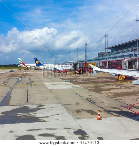 Aircraft At The Gate