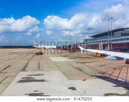 Aircraft At The Gate