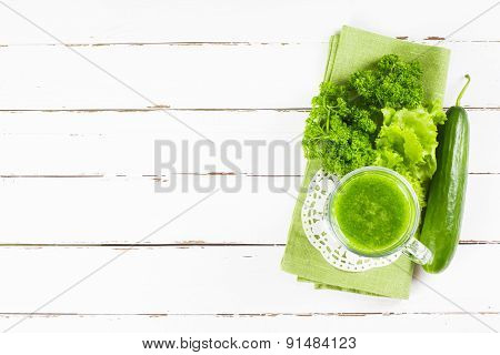 Healthy Green Juice Smoothie