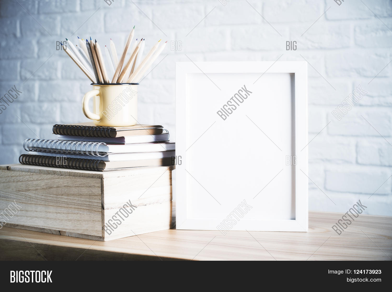 Desk Blank Picture Image & Photo (Free Trial) Bigstock