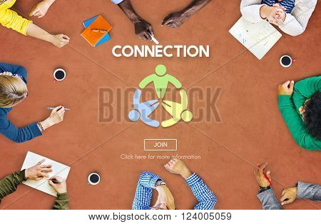 Connect Connection Connecting Connected Join Concept
