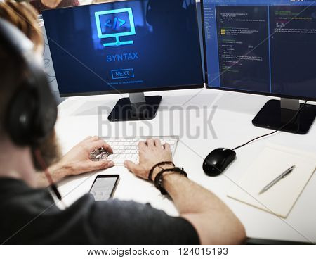 Syntax Complex Development Software Program Concept