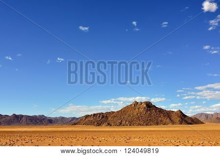 A Dike Geological Formation. Namibia