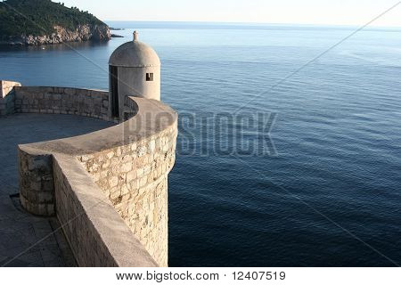 Blick von Dubrovnic
