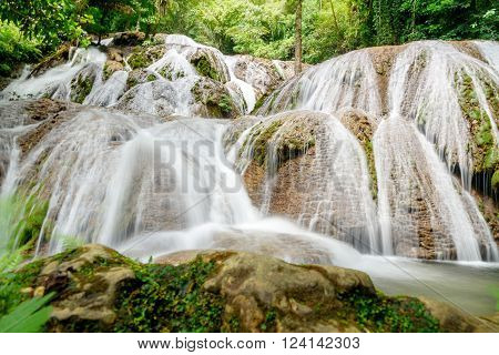 Saluopa Waterfall In Tentena