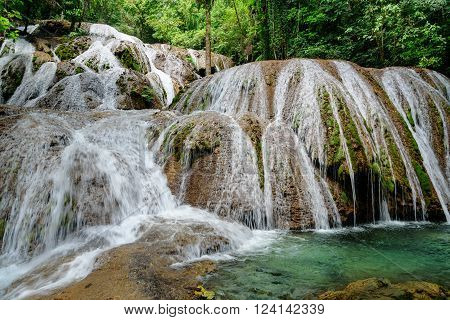 Saluopa Waterfall In Tentena