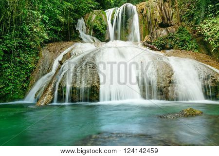 Saluopa Waterfall In Tentena