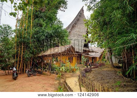 Bamboo House By The Poso Lake