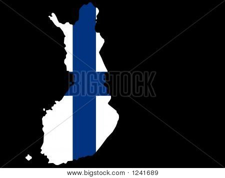 Mapa Finska