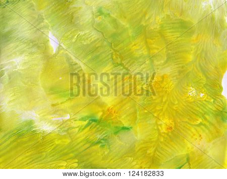 Abstract Watercolor Colorful Texture Art Background. Monotype effect of paint and paper. Paint texture background. Splatter Paint Splash background textures. Made by gouache and watercolor paint.