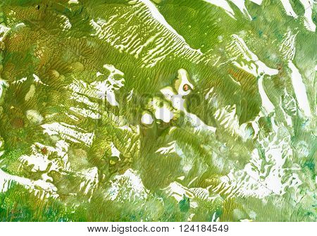 Abstract Watercolor Colorful Texture Art Background. Monotype effect of paint and paper. Paint texture background. Splatter Paint Splash background textures. Made by gouache and watercolor paint.