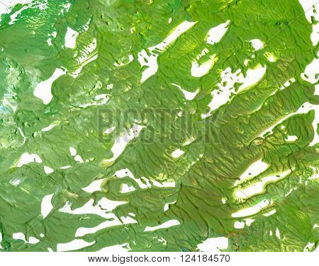 Abstract Watercolor Colorful Texture Art Background. Monotype effect of paint and paper. Paint texture background. Splatter Paint Splash background textures. Made by gouache and watercolor paint.