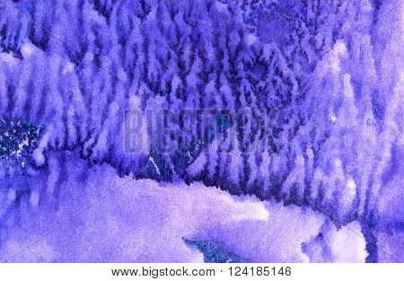 Abstract Watercolor Colorful Texture Art Background. Monotype effect of paint and paper. Paint texture background. Splatter Paint Splash background textures. Made by gouache and watercolor paint.