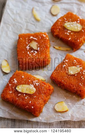 Carrot halwa - Diwali sweet made of carrots milk and sugar