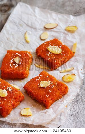 Carrot halwa - Diwali sweet made of carrots milk and sugar