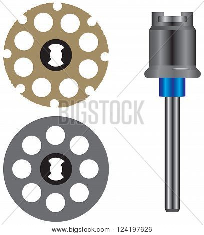 Fixing equipment for grinding and cutting tools.