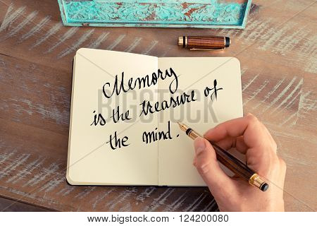 Handwritten Quote As Inspirational Concept Image