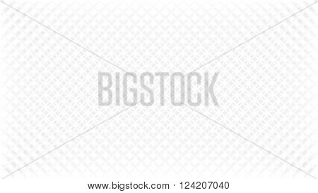 Abstract white background with grey diamond mesh effect diagonal texture in vector