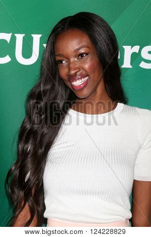 LOS ANGELES - APR 1:  Tia Shipman at the NBC Universal Summer Press Day 2016 at the Four Seasons Hotel on April 1, 2016 in Westlake Village, CA