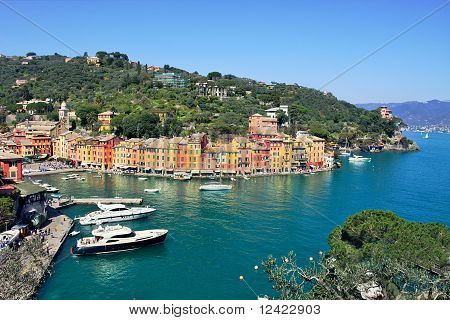 Aerial View On Portofino.