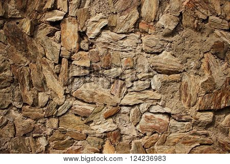 Beautiful Rock And Stone Walls Good For Background And Texture.