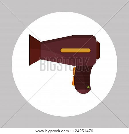 Hair salon  concept with icon design, vector illustration 10 eps graphic.