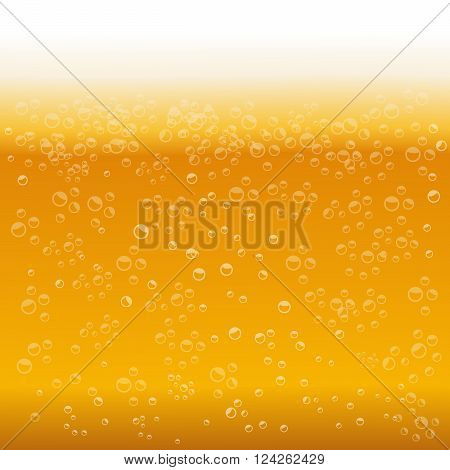 Beer foam background vector illustration 10 eps