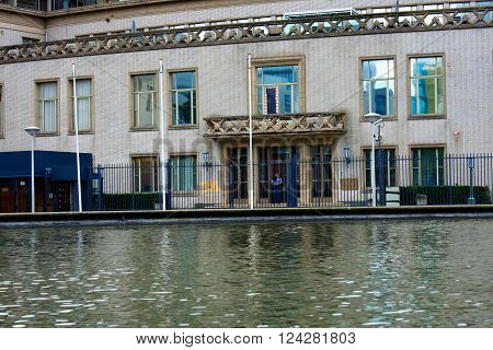 Hague, august 18. 2015. The international UN tribunal in The Hague for war crimes in the former Yugoslavia